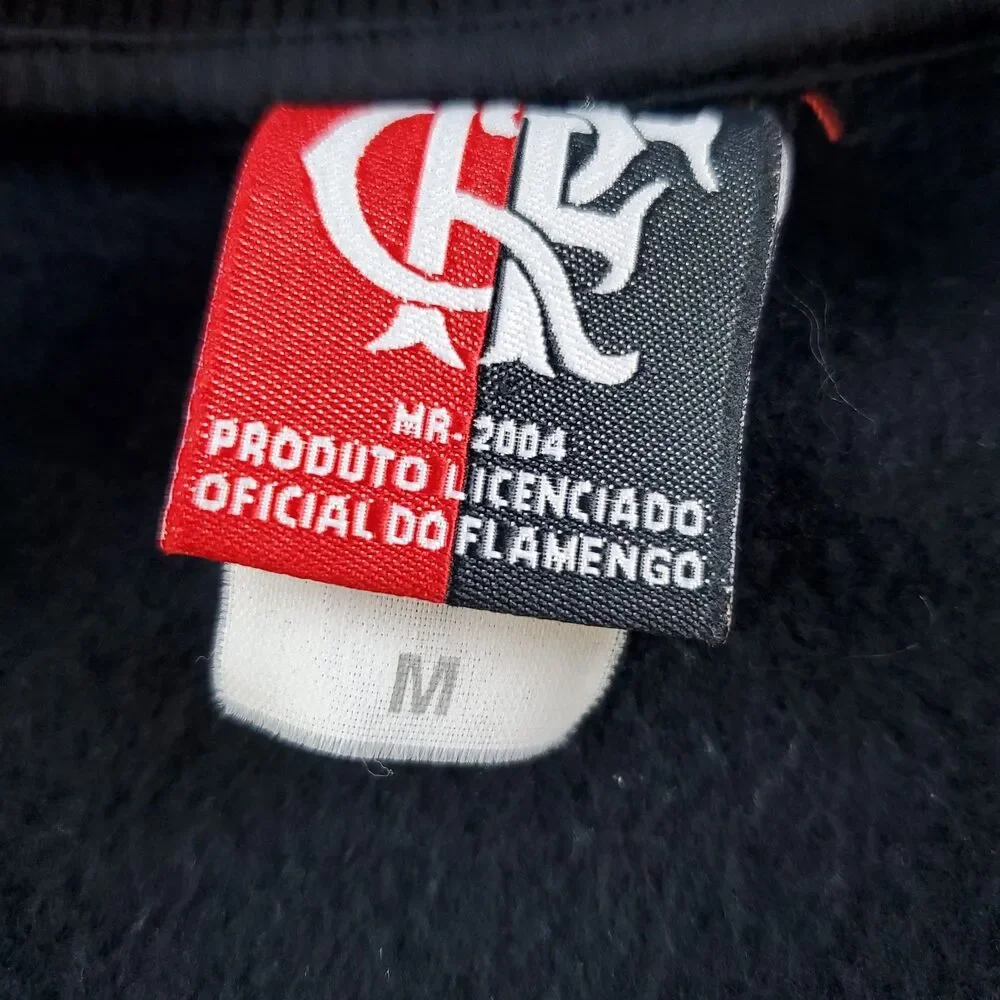 2004 Clube de Regatas do Flamengo jacket Youth Size Medium  Black